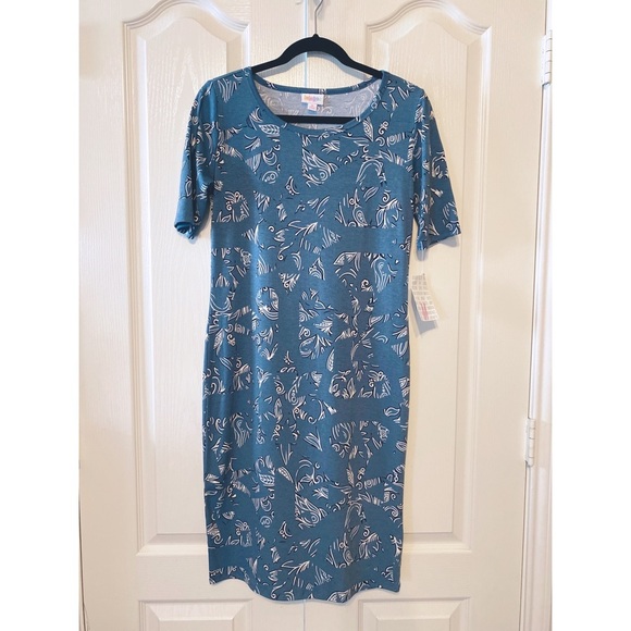 LuLaRoe woman’s Julia midi dress size M - Picture 1 of 11